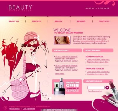 美容行業網站訪問人群瀏覽網站目的詳情